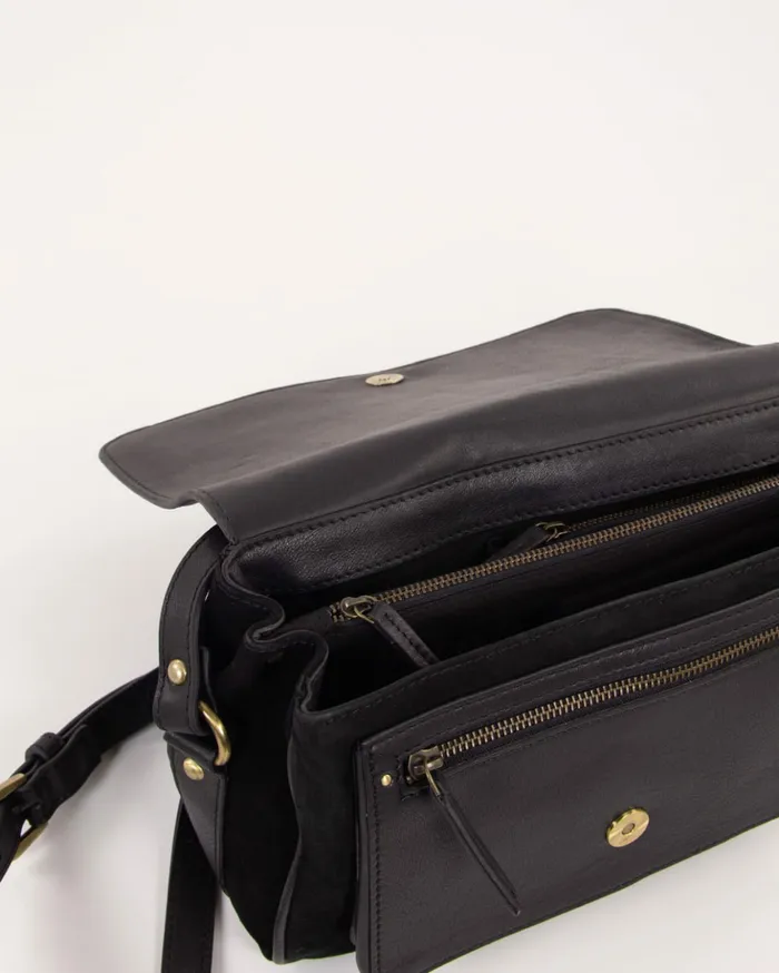 Sessn Womens Bags Tano leather Black Near Me