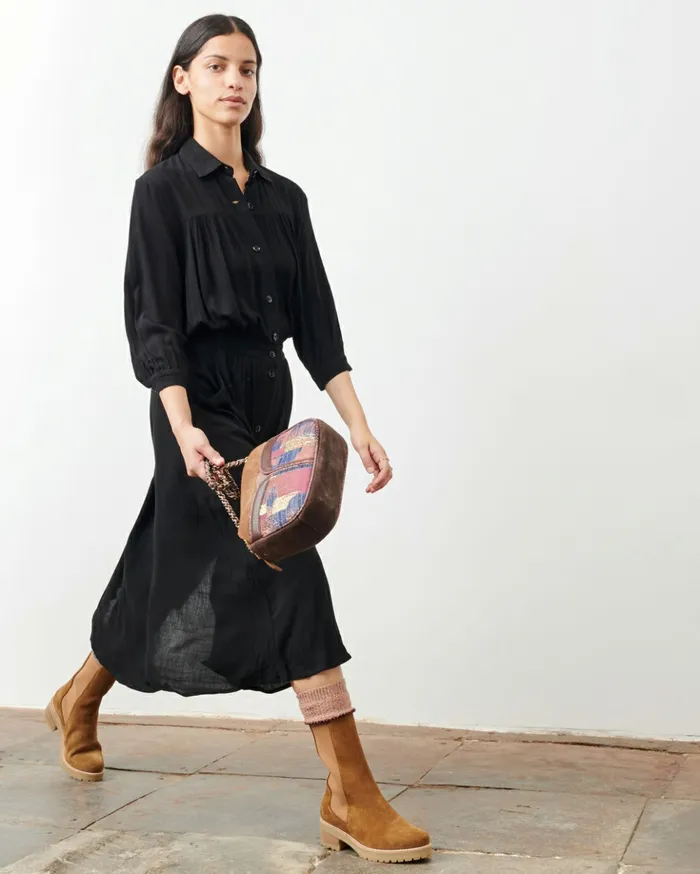 Sessn Womens Dresses Jeanneton Black