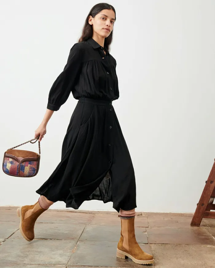 Sessn Womens Dresses Jeanneton Black