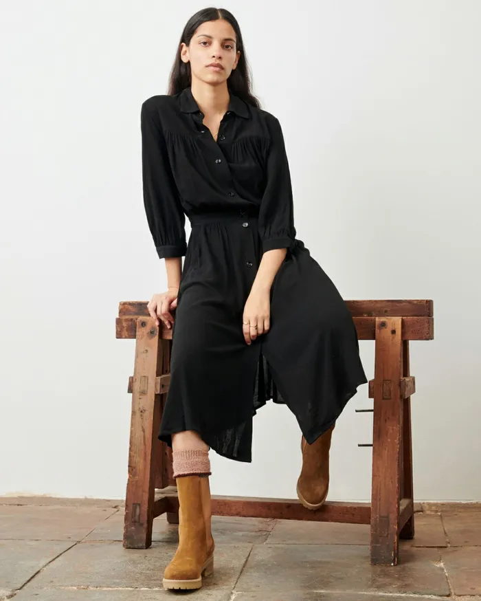 Sessn Womens Dresses Jeanneton Black