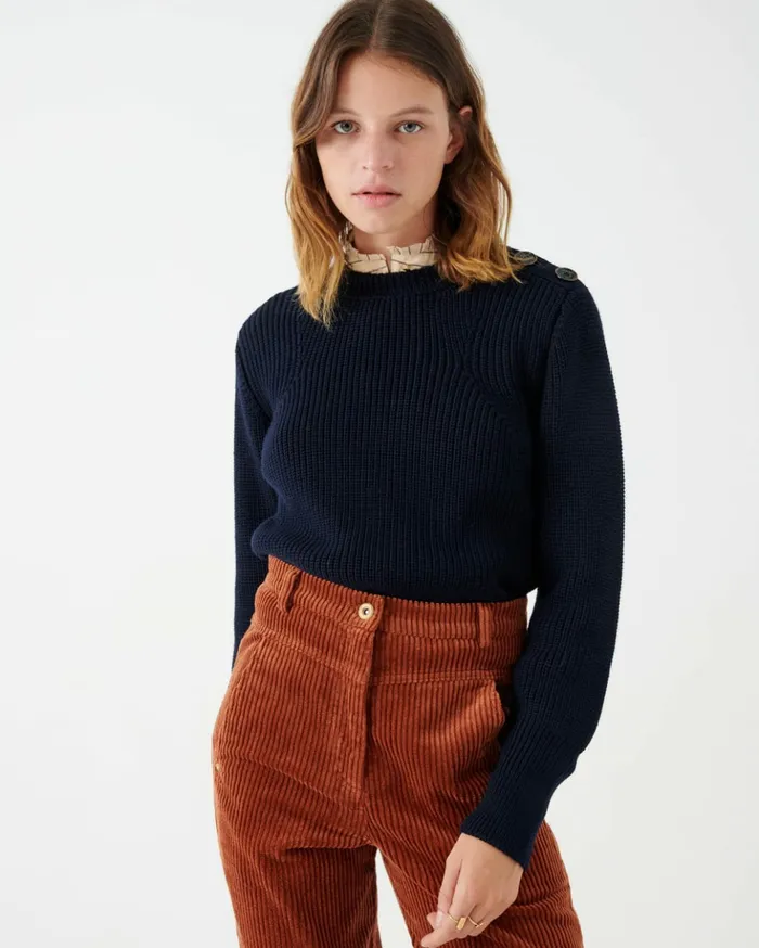 Sessn Womens Jumpers Anita conti Navy