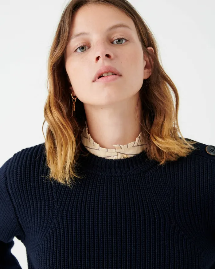 Sessn Womens Jumpers Anita conti Navy