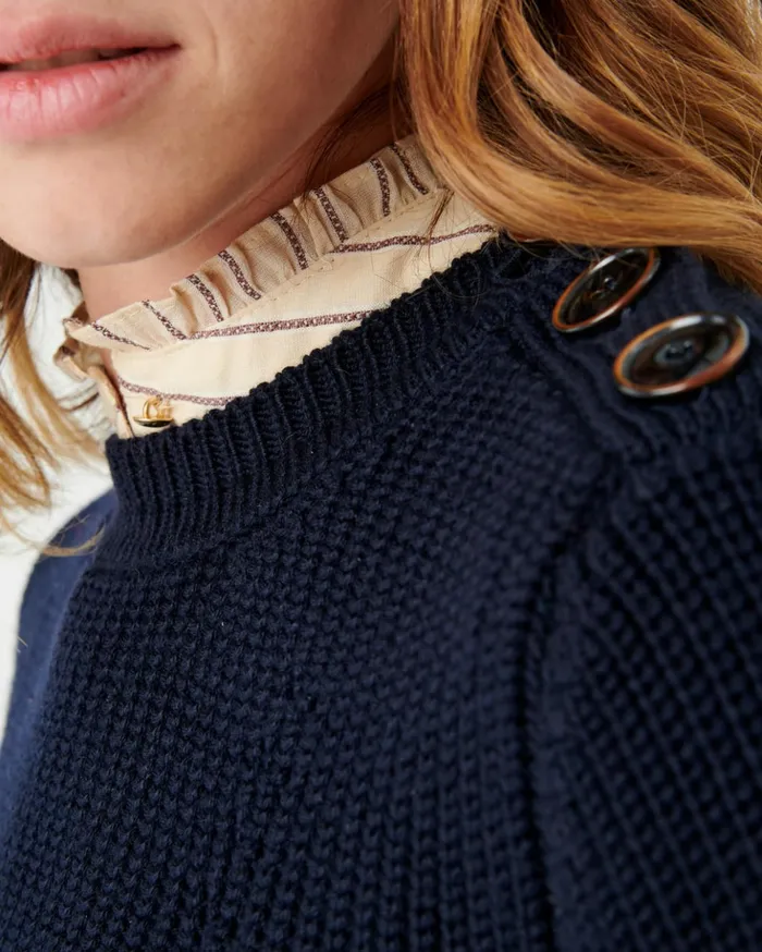 Sessn Womens Jumpers Anita conti Navy
