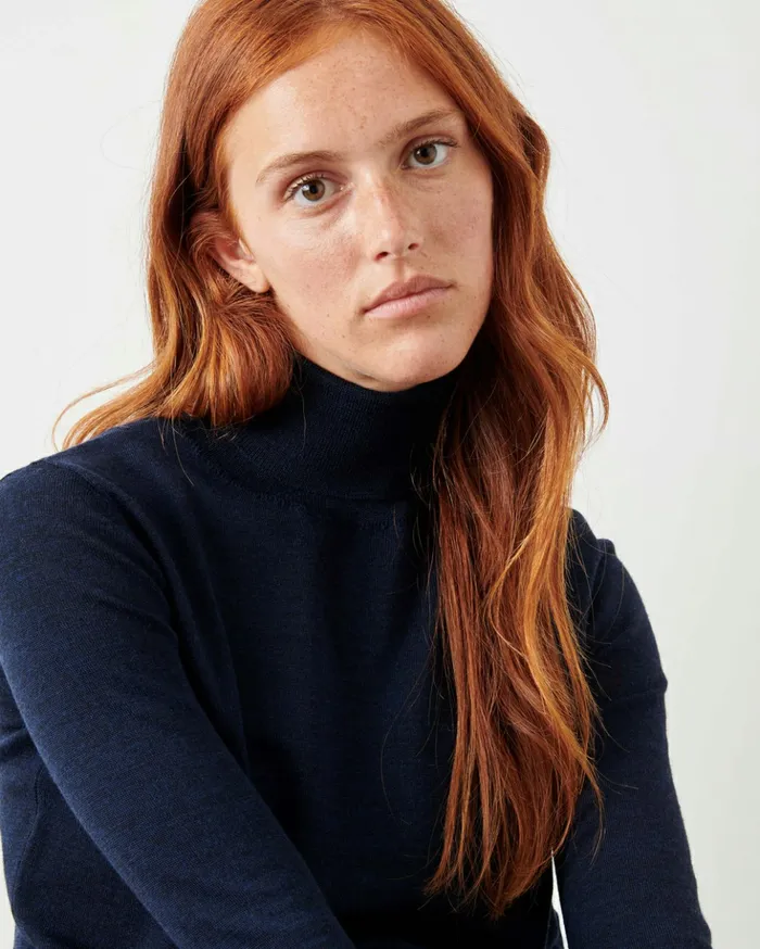 Sessn Womens Jumpers Canela Navy