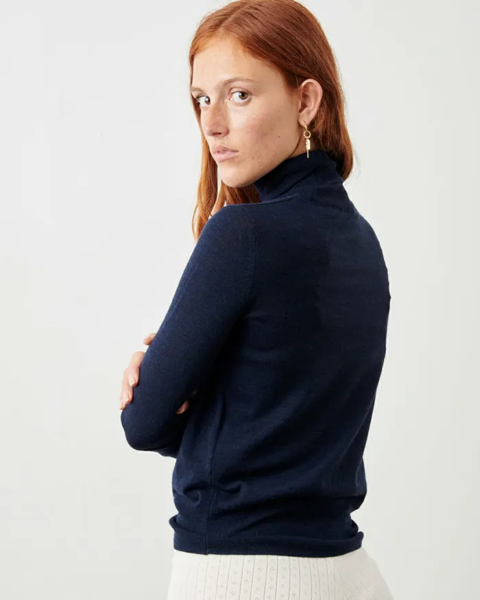 Sessn Womens Jumpers Canela Navy