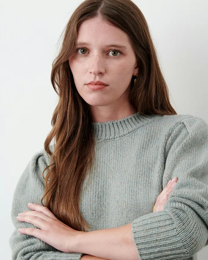 Sessn Womens Jumpers Ditty Greenstone