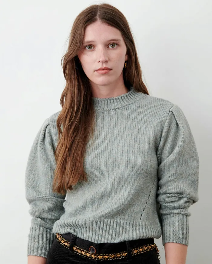 Sessn Womens Jumpers Ditty Greenstone