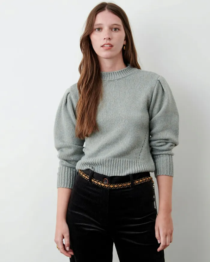 Sessn Womens Jumpers Ditty Greenstone
