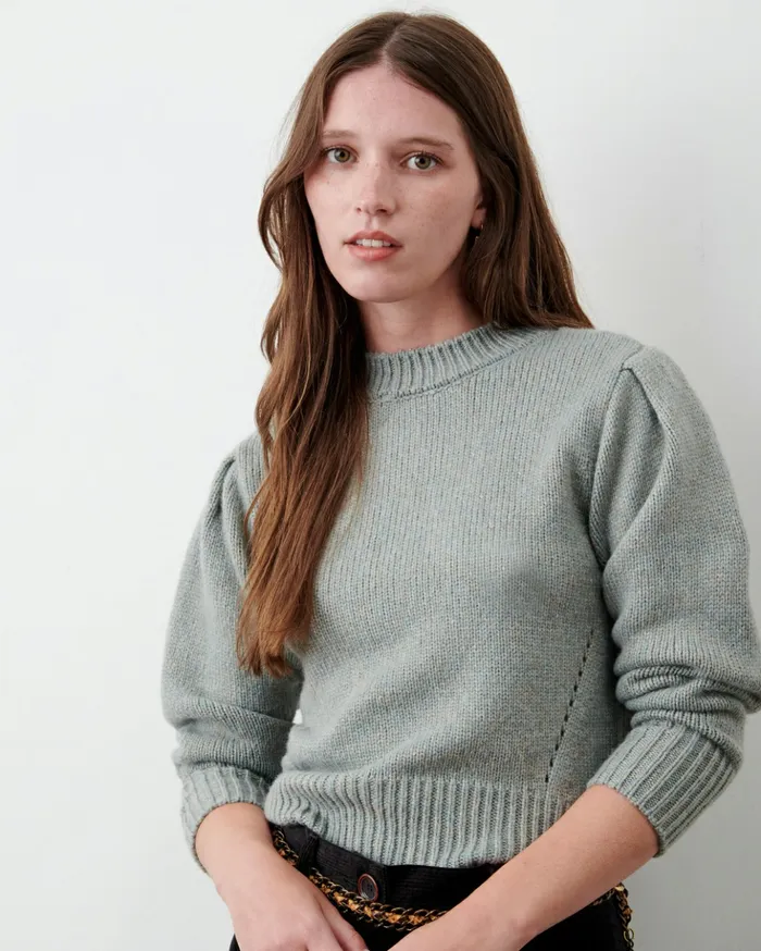 Sessn Womens Jumpers Ditty Greenstone
