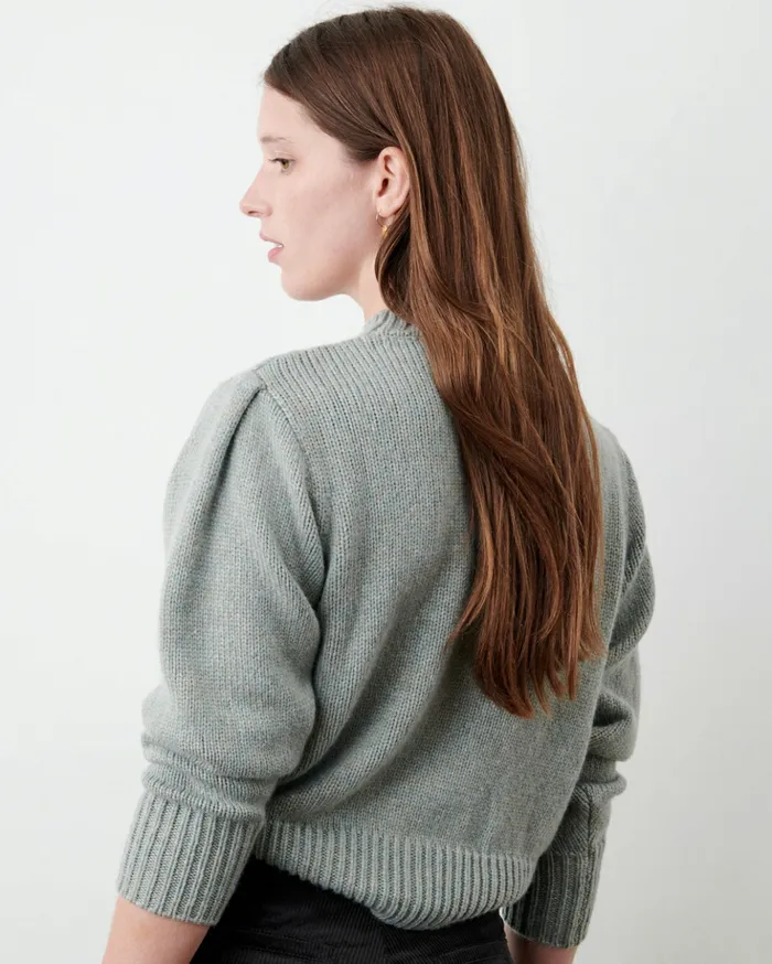 Sessn Womens Jumpers Ditty Greenstone