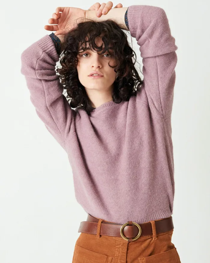 Sessn Womens Jumpers Lastly Wild Lila
