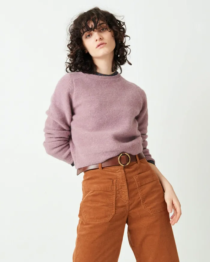 Sessn Womens Jumpers Lastly Wild Lila