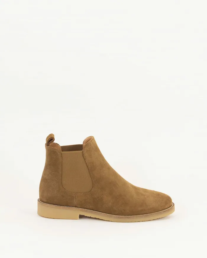 Sessn Womens Shoes Jim lane Tobacco Suede Casaul