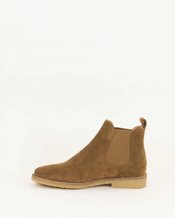 Sessn Womens Shoes Jim lane Tobacco Suede Casaul