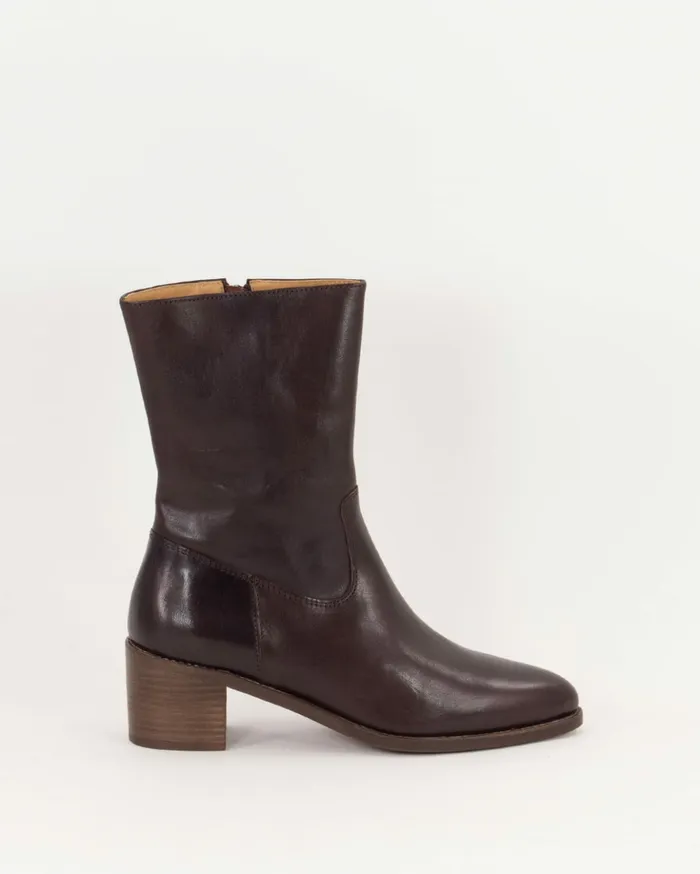 Sessn Womens Shoes Ocotillo Dark Brown Leather Popular
