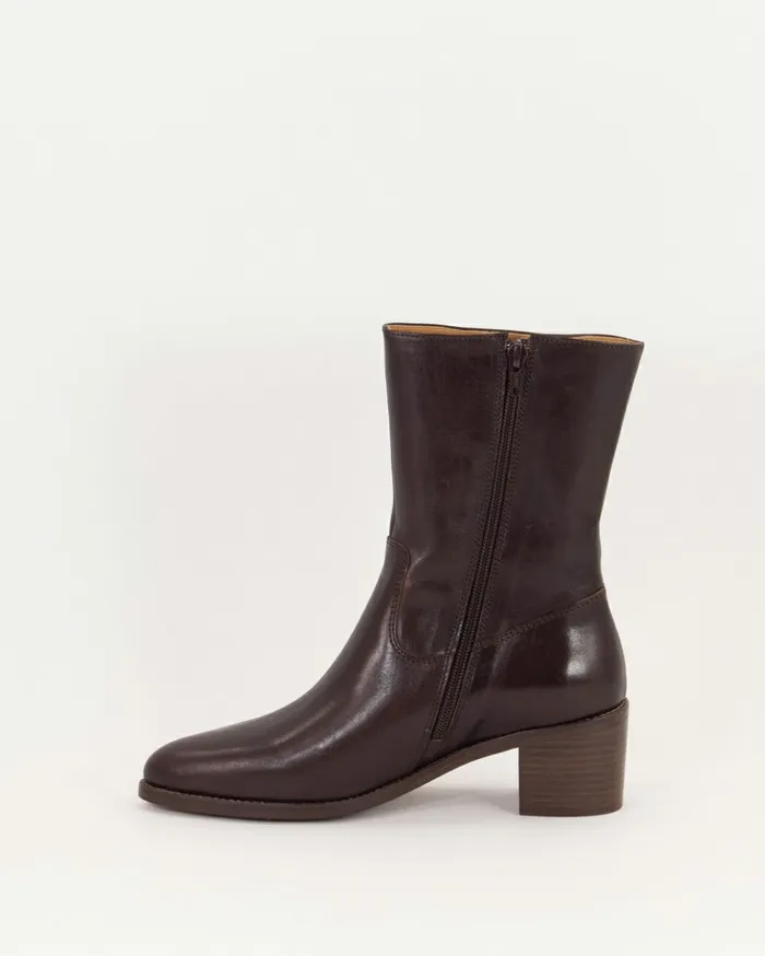 Sessn Womens Shoes Ocotillo Dark Brown Leather Popular