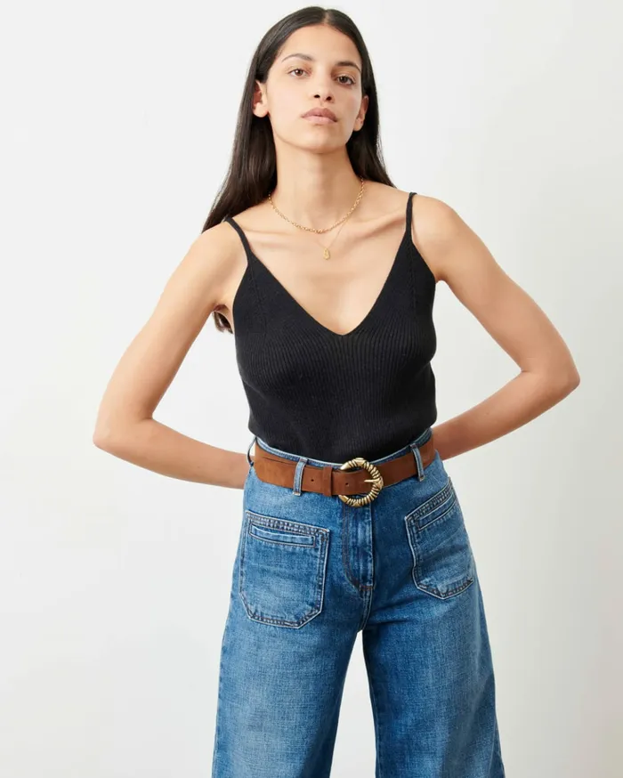Sessn Womens TShirts And Tops Margaret Black River Gift 4 You