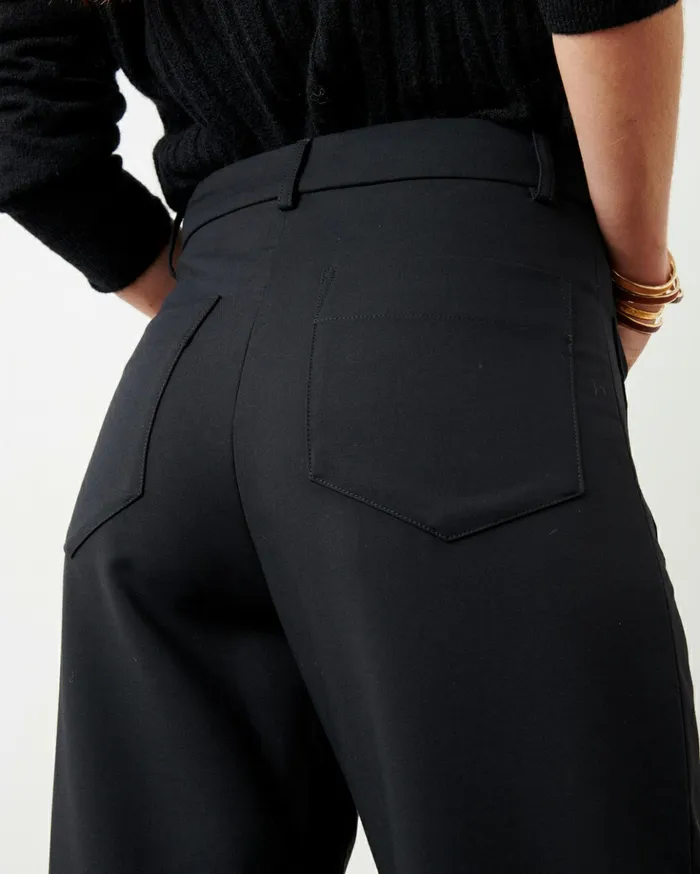 Sessn Womens Trousers Hudkin Black