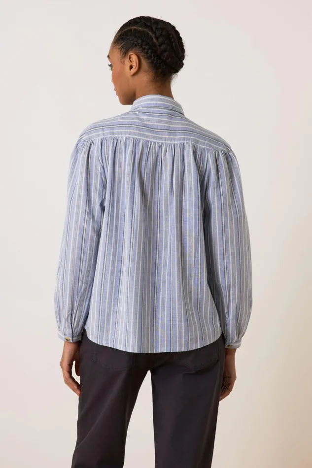 Shirts and Blouses Women Leon and Harper Cloclo St Blue Shirt Blue
