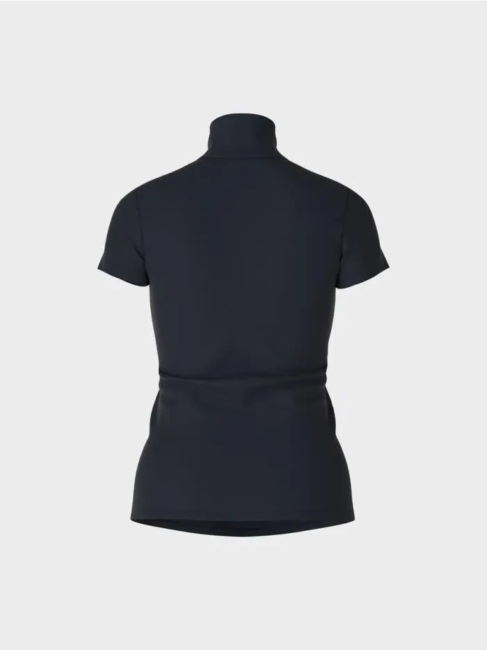 Shirts and Tops Damen Marc Cain Hochgeschlossenes TShirt Midnight Blue