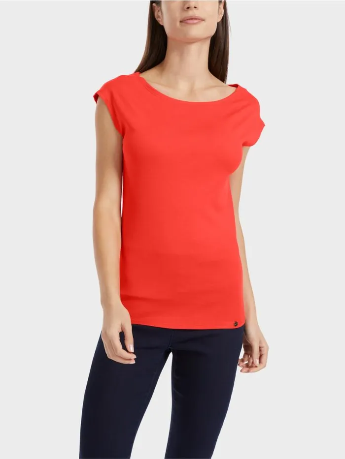 Shirts and Tops Damen Marc Cain Krpernahes TShirt Campari
