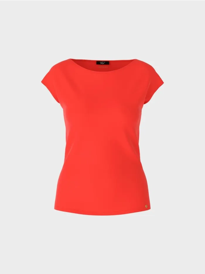 Shirts and Tops Damen Marc Cain Krpernahes TShirt Campari