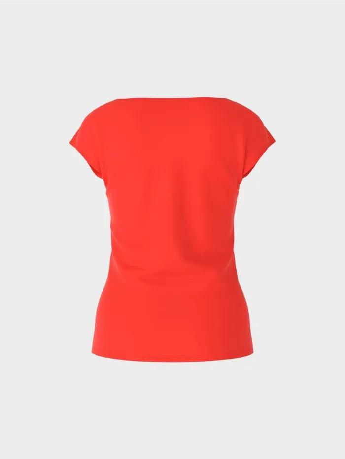 Shirts and Tops Damen Marc Cain Krpernahes TShirt Campari
