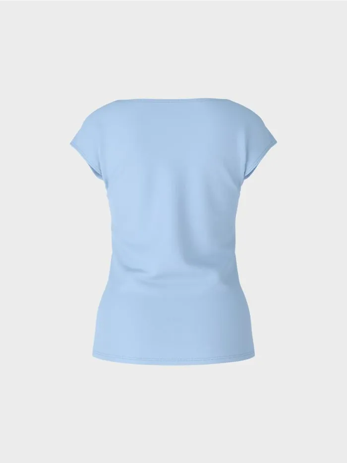 Shirts and Tops Damen Marc Cain Krpernahes TShirt Dark Summer Sky