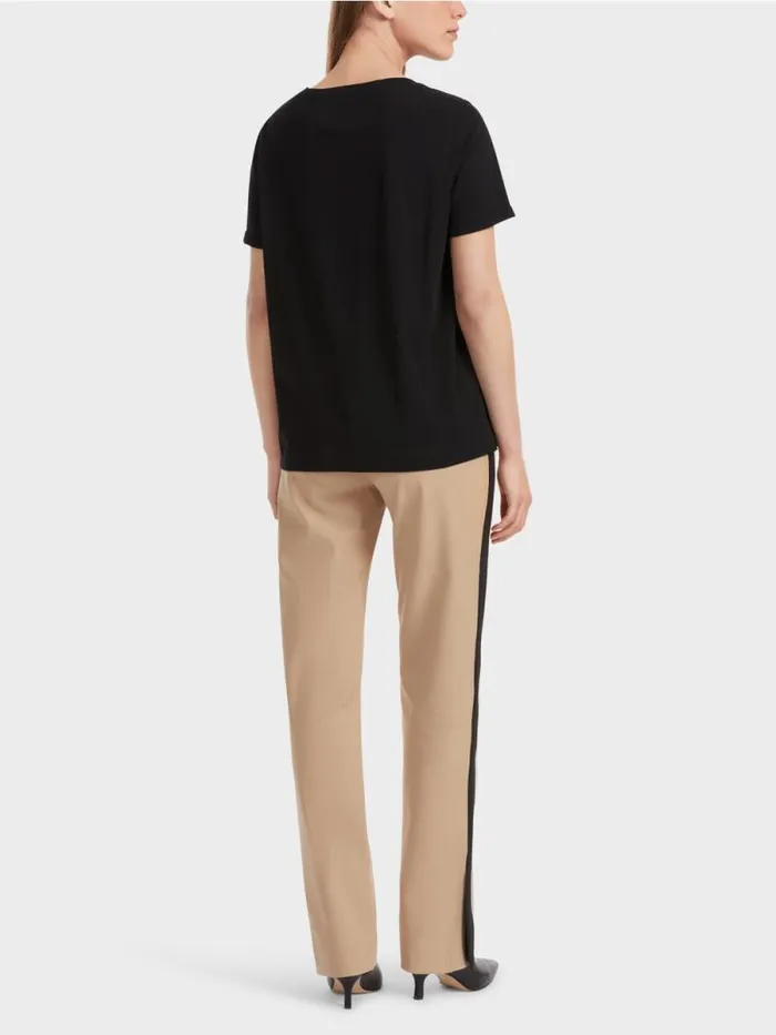 Shirts and Tops Damen Marc Cain LeoTShirt 034Rethink Together034 Black
