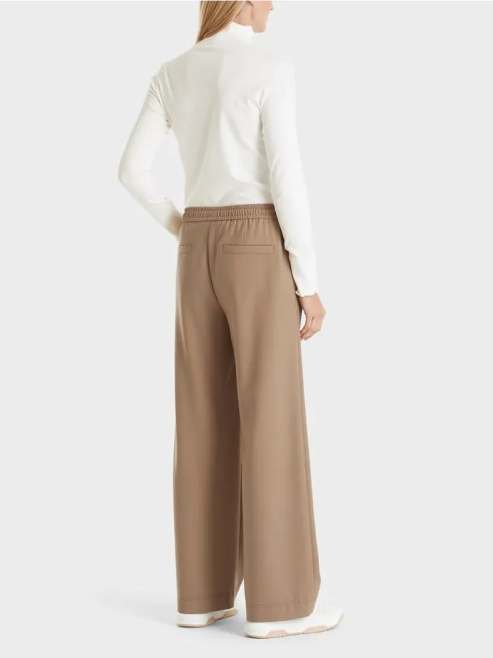 Shirts and Tops Damen Marc Cain Longsleeve Mit Stehkragen Offwhite