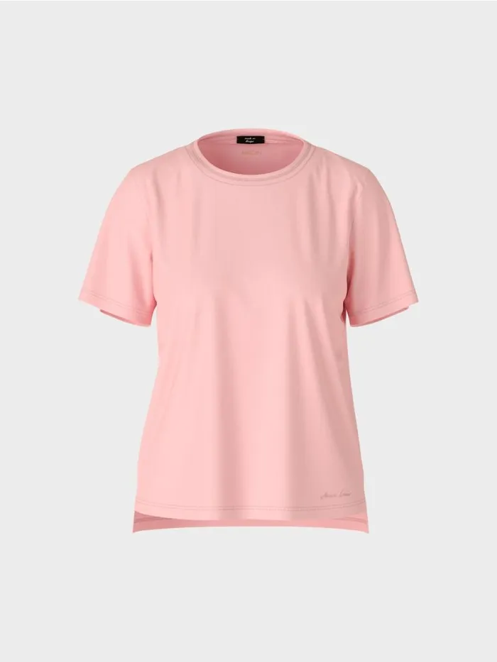 Shirts and Tops Damen Marc Cain TShirt Mit Weitem CrewNeck Soft Powder Pink