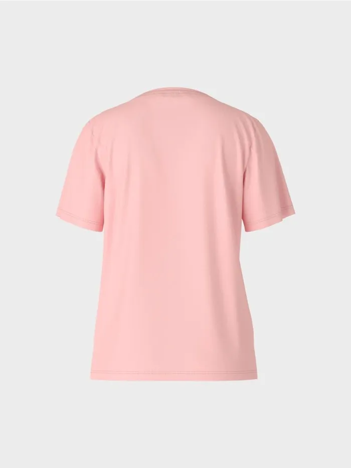 Shirts and Tops Damen Marc Cain TShirt Mit Weitem CrewNeck Soft Powder Pink