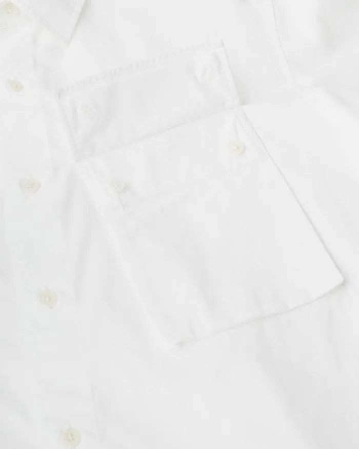 Shirts Men Belstaff Scale Short Sleeve Shirt White