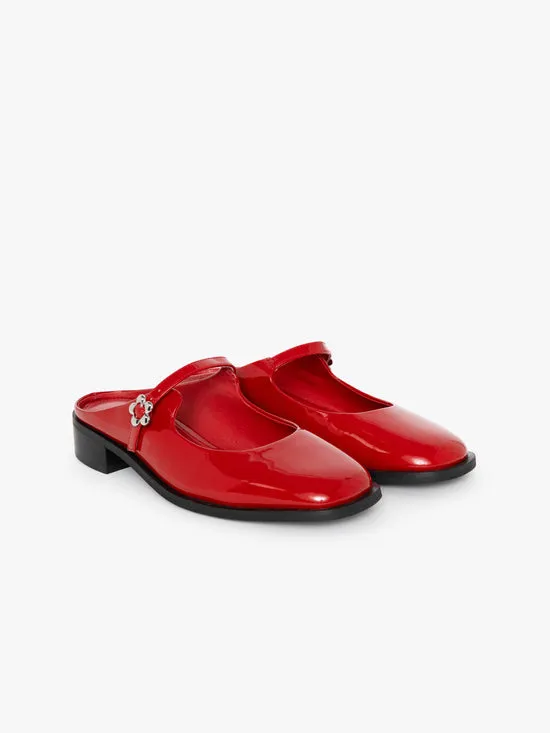Shoes Women Ella Mary Jane Mule Cherry Patent Lisa Says Gah
