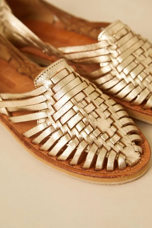 Shoes Women Leon and Harper Pachucca P22 Sandals Gold