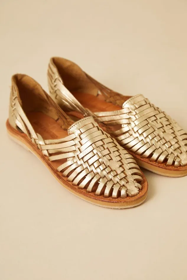 Shoes Women Leon and Harper Pachucca P22 Sandals Gold