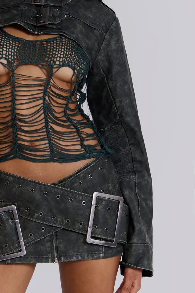 Shop Assassin Ultra Cropped Jacket Tops Jaded London Women