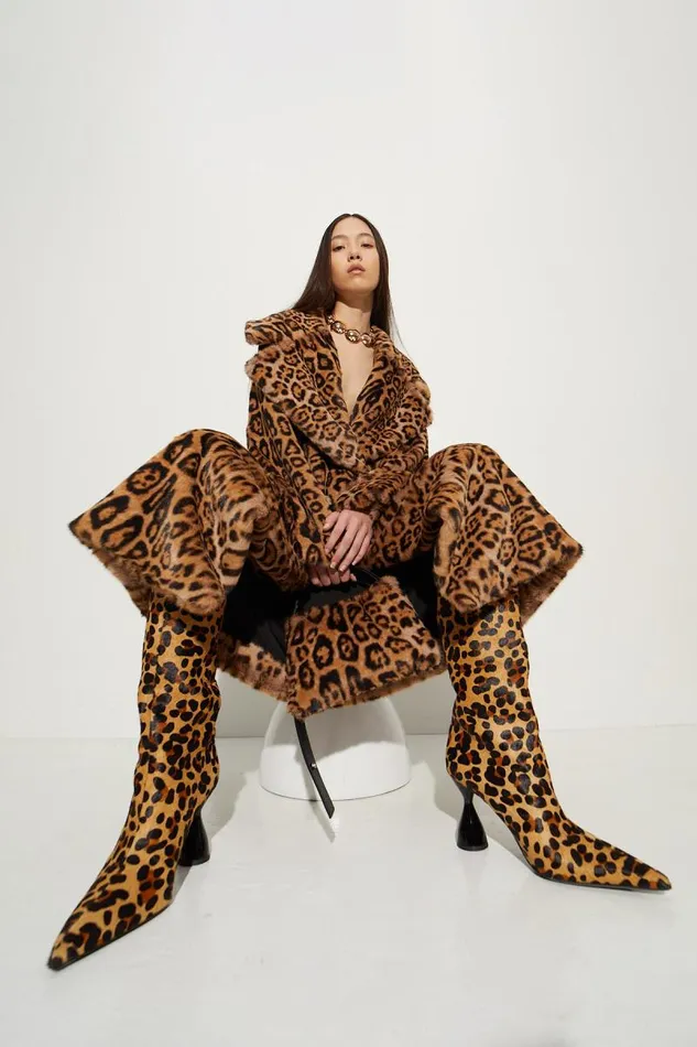 Shop Simon Miller BOOTS Verner Boot Cheetah Scramble