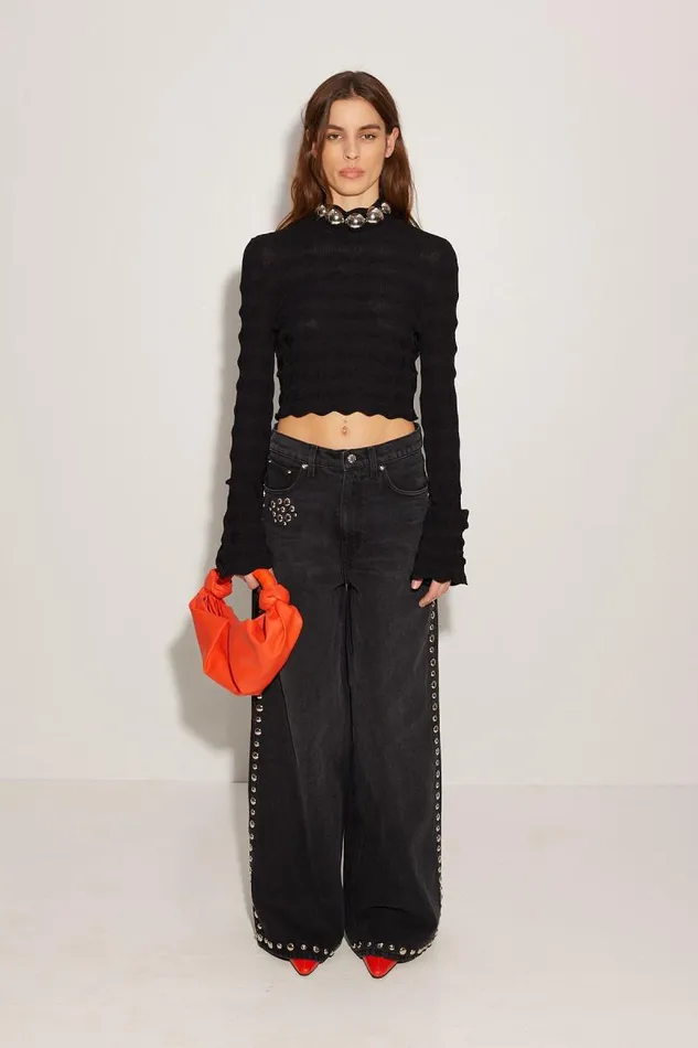Shop Simon Miller BOTTOMS Vroom Jean Black