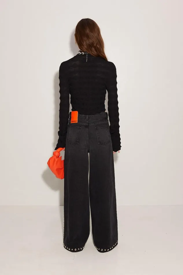 Shop Simon Miller BOTTOMS Vroom Jean Black