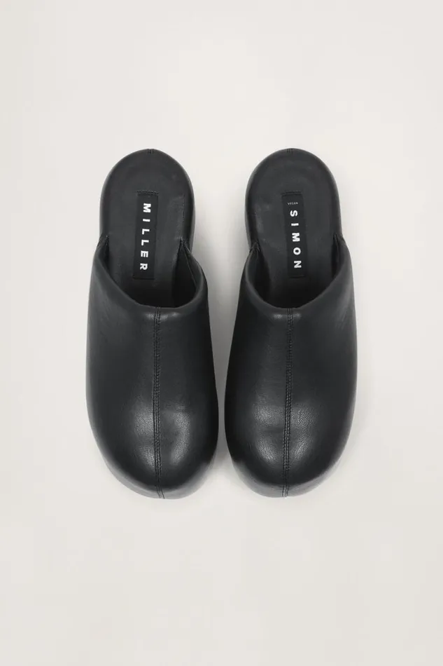 Shop Simon Miller BUBBLE CLOGS Platform Bubble Clog Black