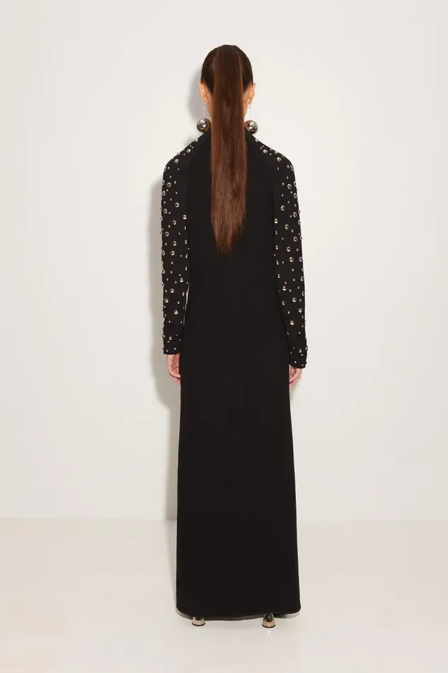Shop Simon Miller DRESSES Studded Sculpty Dress Black