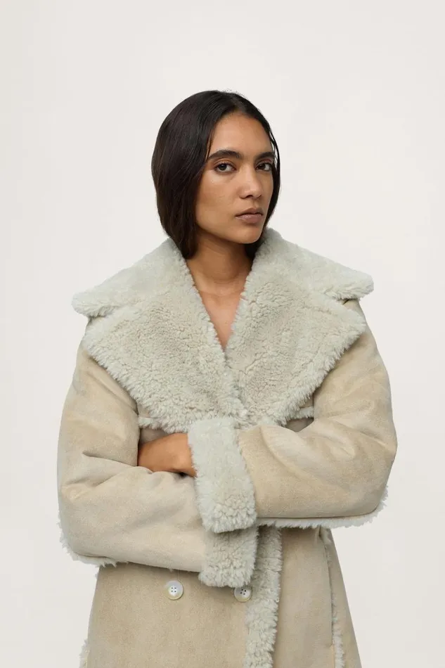 Shop Simon Miller JacketsCoats Midi Jetz Coat Milk