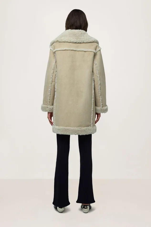 Shop Simon Miller JacketsCoats Midi Jetz Coat Milk