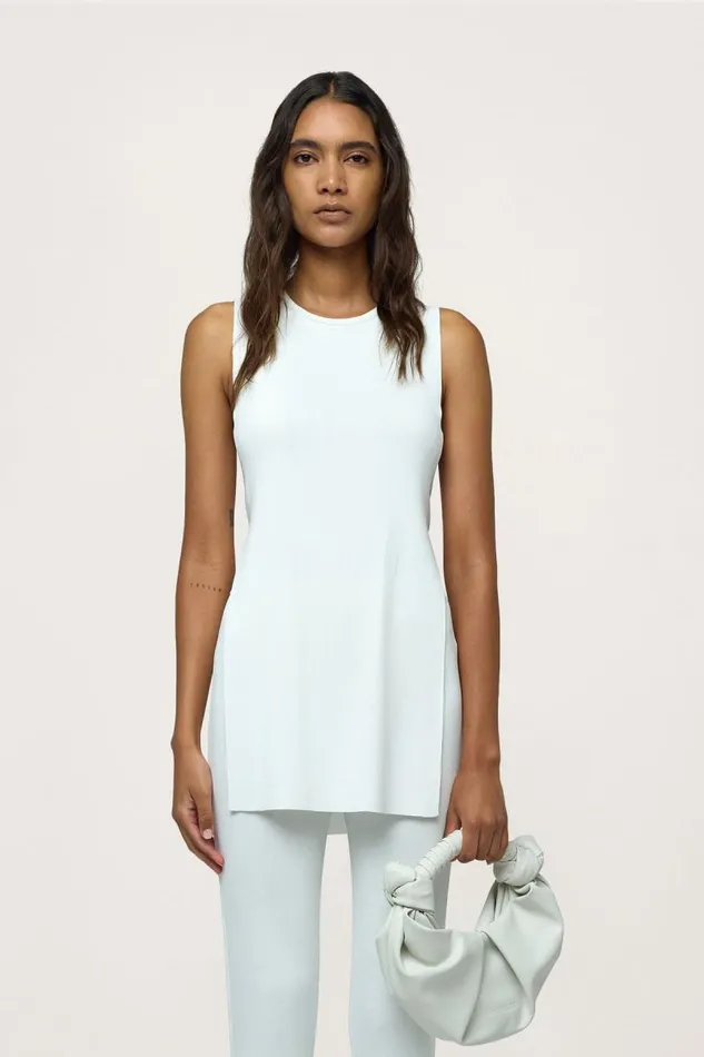 Shop Simon Miller KNITWEAR Knits By Canoga Top Macadamia