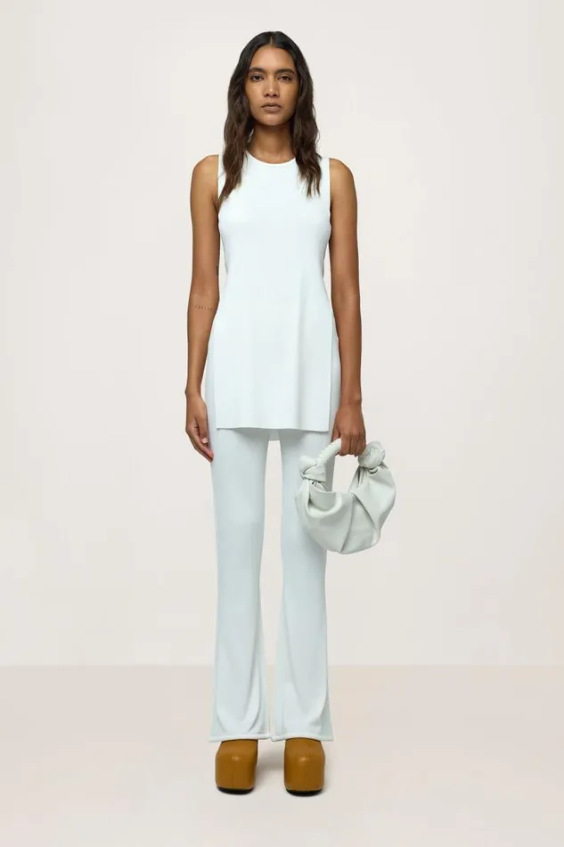 Shop Simon Miller KNITWEAR Knits By Canoga Top Macadamia