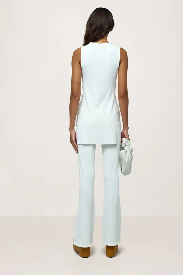 Shop Simon Miller KNITWEAR Knits By Canoga Top Macadamia