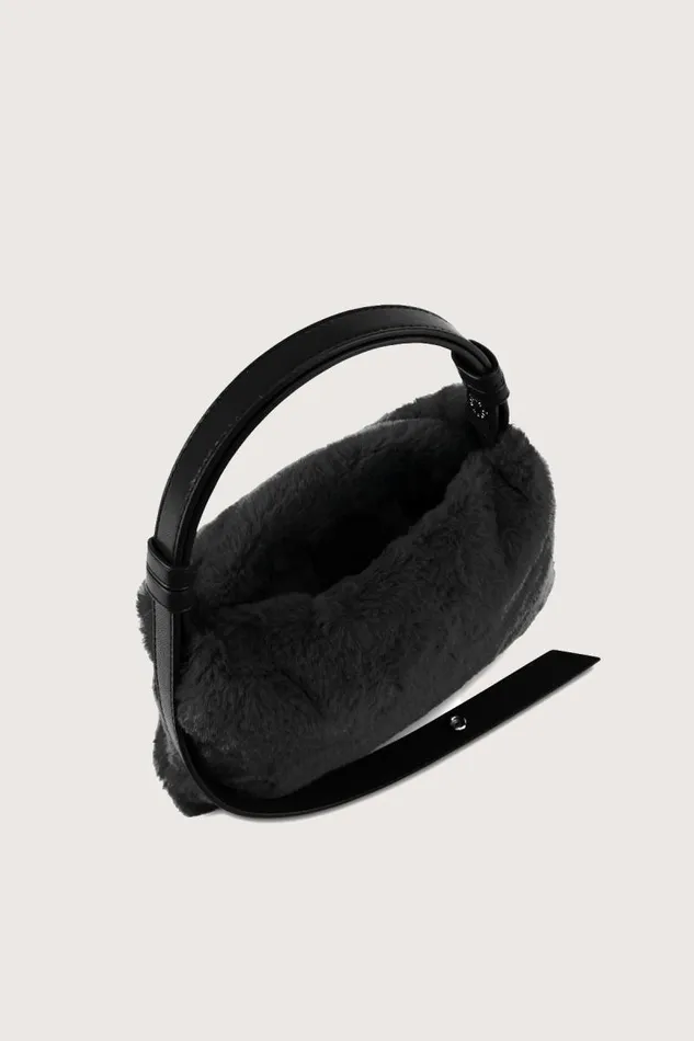 Shop Simon Miller MINI BAGS Furry Mini Puffin Black