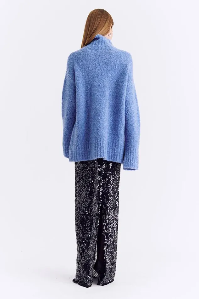 Shop SUBOO Tops Jacques Knit Funnel Neck Jumper