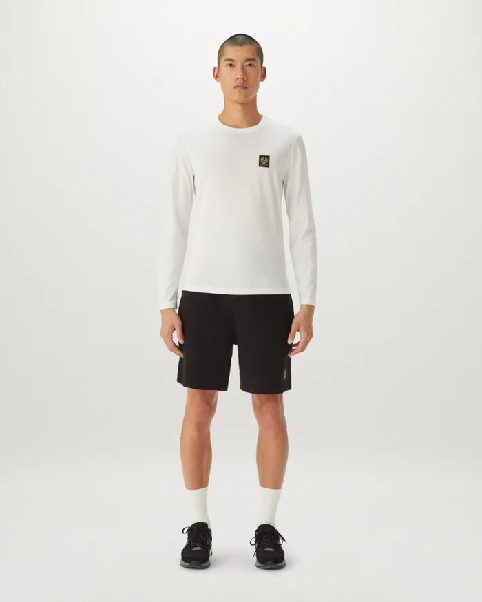 Shorts Men Belstaff Belstaff Sweatshorts Black Shorts Men Belstaff Belstaff Sweatshorts Black